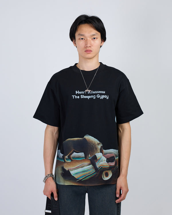 T-SHIRT ART UNION THE SLEEPING GYPSY BLACK