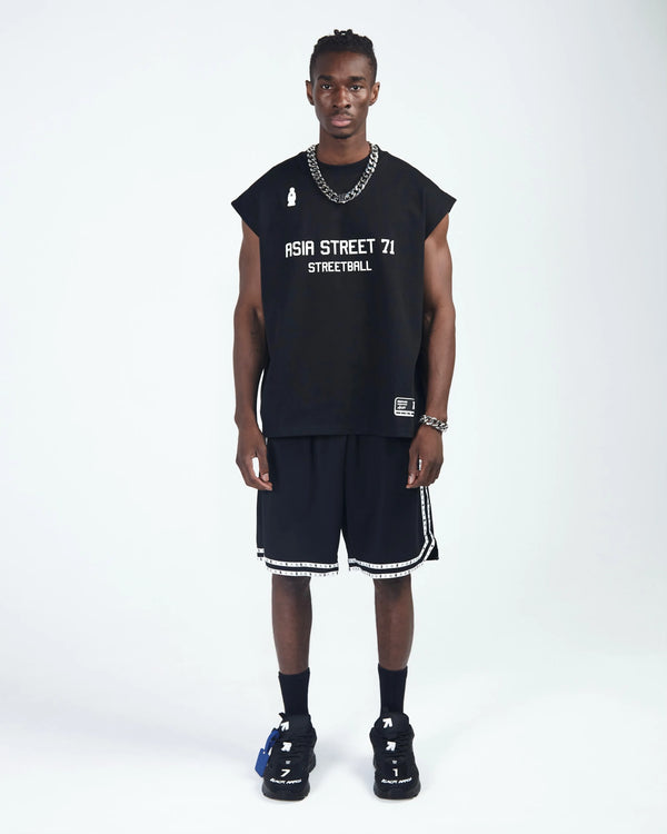 SHORTS JERSEY BASKETBALL BLACK